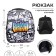 School backpack, 37 x 28 x 19 cm, calligrata volt "Graffitti"