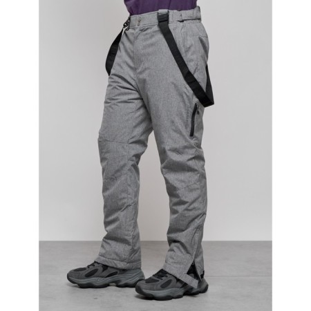 Semi -combinezone ski insulated male winter, size 48, color gray color-7