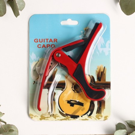 Kapodastr for Music Life Guitar Red-3