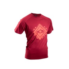 T -shirt Payer Look Inside, size 46, Bordeaux color