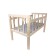 Coting with a mattress for a doll, length - 53 cm