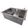 Kitchen sink Gerda GS 5045 S, 500x450 H = 200 mm, color satin
