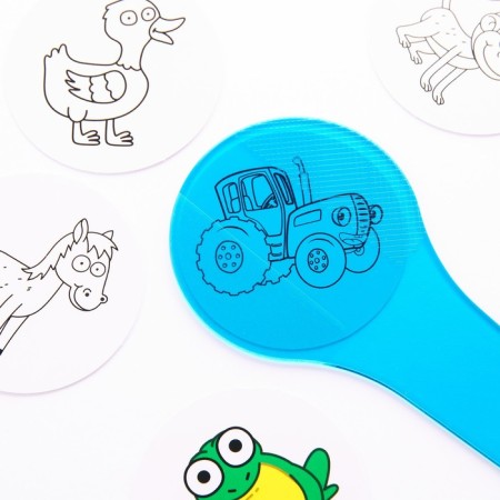 Developing set "Blue Tractor: Color Palette"-2