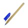 Ballic handle, 1.0 mm, blue rod, triangular gold housing