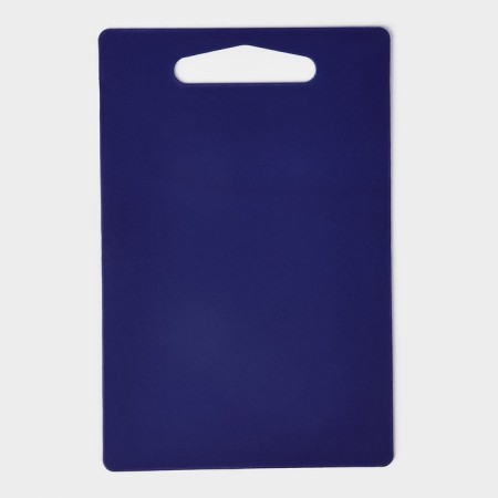 Board cutting plastic shade “hostess”, rectangular, 28 × 18 cm, blue color-7