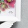 Photo frame plastic in 4 photos 10x15 cm "pigeons" white 29x42.5 cm