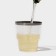 A glass of plastic disposable "Crystal", 200 ml, with metallized bacons, transparent color, 6 pcs/units