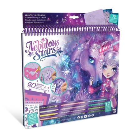 Coloring for girls Nebulous Stars Space
