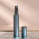 Perfume bottle, with a spray, 12 ml, gray/silver color