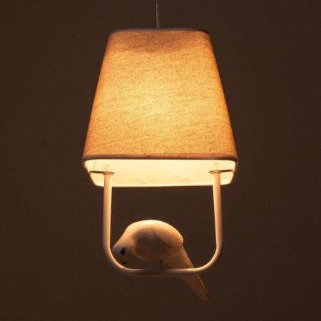 Lamp Bayerlux "Palom" E27 40W white 18x18x35-85cm-3