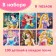 A set of puzzles 6 in 1 "Princess", 100 details in each puzzle