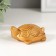 NECKE Polystone for gold "Turtle with symbols on the shell" 6.4x5.5x2.2 cm