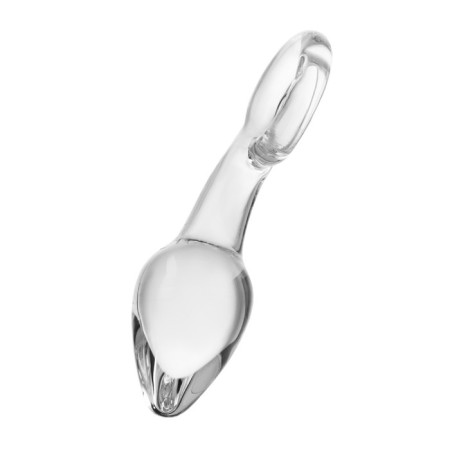 Sexus Glass anal plug, glass, transparent, 14.5 cm, d = 4 cm-1