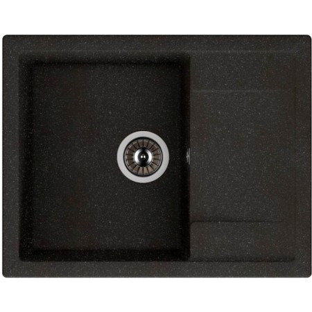 Dr.gans kitchen washing “Techno-650 T650”, 650x510 mm, black color