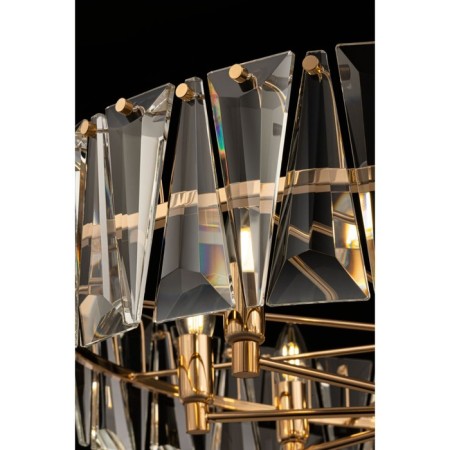 Suspension lamp Maytoni Mod043PL-08G, 8XE14, 60W, 75x75x66.8 cm, Color Gold-4