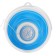 LWM-03 portable mini-stying machine with a bucket of 10 l, folding, blue