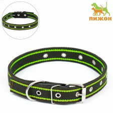 Collar of tarpaulin dimensionless two -layer, khaki/green, 67 x 3 cm, Osh up to 55 cm