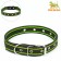 Collar of tarpaulin dimensionless two -layer, khaki/green, 67 x 3 cm, Osh up to 55 cm