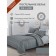 Bed Lowworm euro Diva Afrodita, size 230x250 cm, 200x220 cm, 50x70 cm - 2 pcs, 70x70 cm - 2 pcs