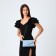Women's bag on magnet, blue color