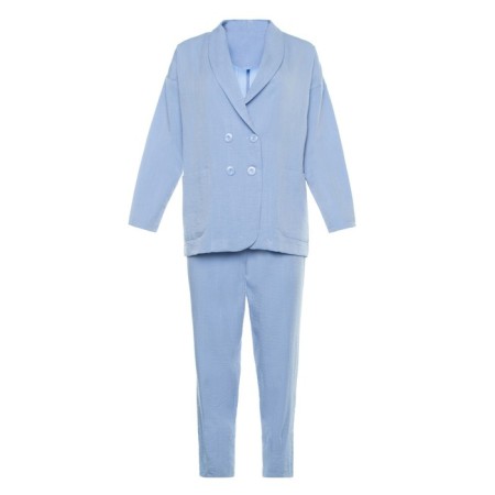 Casual Casual Set (jacket and trousers), blue, size 42-8