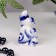 Souvenir "Monkey with a bag", gzhel