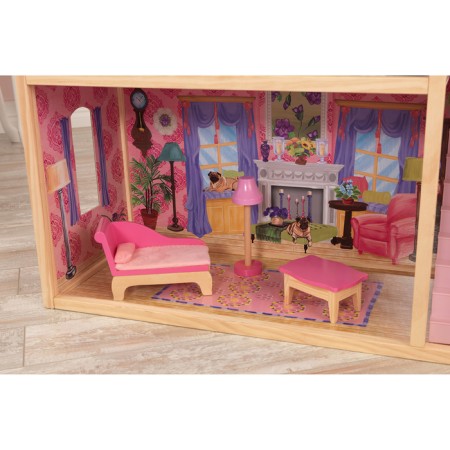 House puppet wooden Kidkraft "Kyla", three -story, with furniture-9