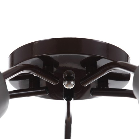 Causte "Online" (Flower) 5x15W E27 Model: BR 00226 Wenge/Black-4