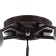 Causte "Online" (Flower) 5x15W E27 Model: BR 00226 Wenge/Black