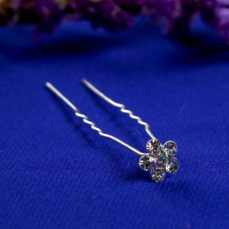 Hairpin "flower" silver