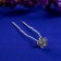 Hairpin "flower" silver