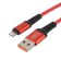 Gopower GP02L, Lightning - USB, 2.4 A, 1 m, data transfer, nylon, red