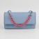 A chain for a bag, with carbines, plastic, 23 × 17 mm, 30 cm, dusty rose/silver color