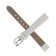 Solomon watch strap, 10 mm, eco-leather, L-17 cm, white