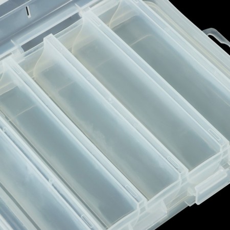 Box for wobblers and balancers VB-3, 2-way, 5+5 departments, 200 x 160 x 45 mm, white-3