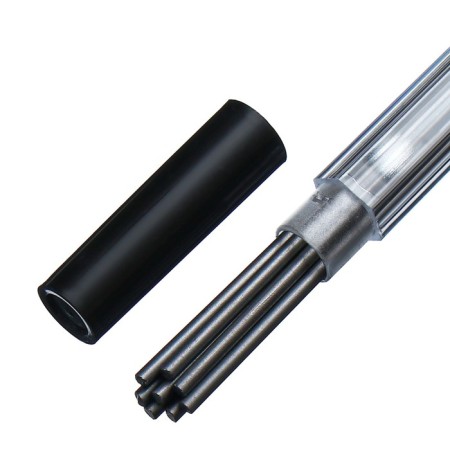 Set of neckline for mechanical pencils 60 pieces, HB 2mm, 8 pieces, length-90mm-3