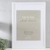 Photo frame MDF "Ellis" 50x70 cm, with a paspartu, white (plastic screen)
