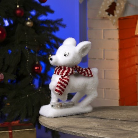 LED figure "Olenenok" 18 × 28 × 14 cm, phlock, AAX2 batteries (not in the kit), glow warm white-1