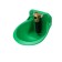 Chiper Chalice for cattle, pigs, goats, 17 × 18 × 7 cm, plastic, green, Greengo