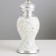 Lamina desktop lamp E14 40W white-silver 22x22x40 cm