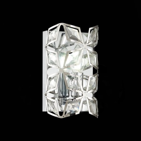 Wall lamp ST LUCE. SL1104.101.01. CASTO. 1x60 watts, E14, 13x23 cm, color chromium-1
