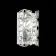 Wall lamp ST LUCE. SL1104.101.01. CASTO. 1x60 watts, E14, 13x23 cm, color chromium