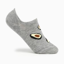 Women's socks, gray color, size 23-25
