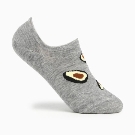 Women's socks, gray color, size 23-25