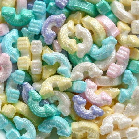 Sprinking confectionery "Rainbow": white, yellow, peach, purple, 25 g.-6