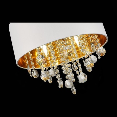 Suspension lamp ST LUCE. SL1350.503.04. Lacchia. 4x40 watts, E14, 40x40 cm, chromium color-12