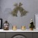 LED figure "Bells" 42.5 × 30 cm, metal, batteries AAX2 (not in the kit), glow warm white