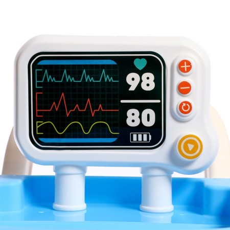 Game set "Doctor" on a cart, with accessories-5