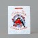 New Year's Gift Laminated Package “Happy New Year”, bullfinches, MS 18 x 23 x 8 cm, New Year