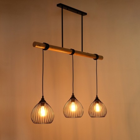 Causte "Arlando" 3he27 40W black 60x20x20-200cm-5